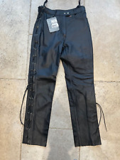 Ladies Black Leather