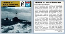 Fairmile 'B' Motor Launches -