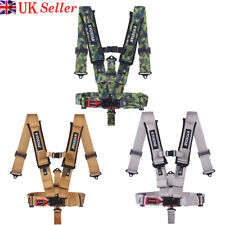 Universal 3'' 5-Point Camlock Quick Release Racing Seat Belt Harness Camouflage