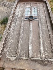 Reclaimed Arch Solid Oak Door