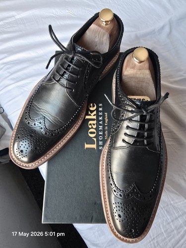 Loake redgrave black - loake,