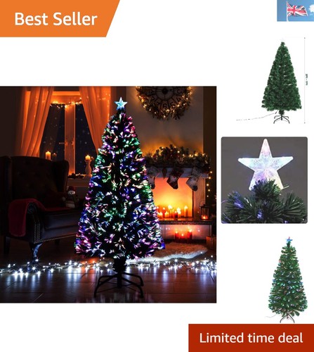 Colorful fiber optic 2ft - colorful,