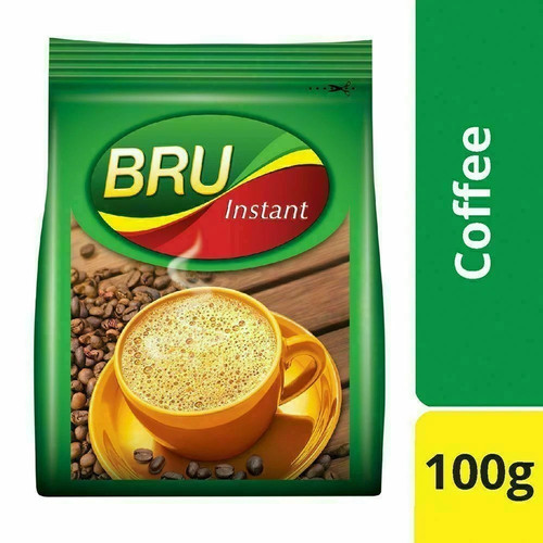 Bru instant coffee 100gm - bru,