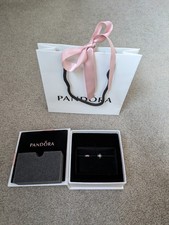 Genuine Pandora Purple FAITH and Silver LOVE Essence Charms Retired S925 ALE