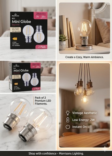 Pack led filament mini - 2-pack,