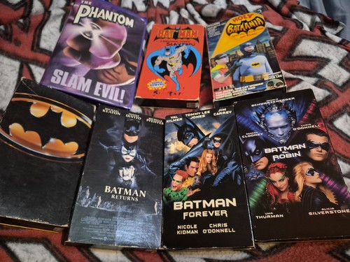 Batman vhs lot - vhs, collection