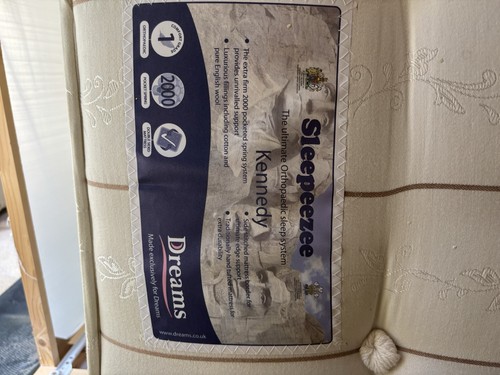 Double bed mattress and - ft,