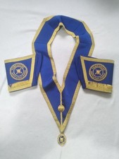 Masonic sash and cuffs