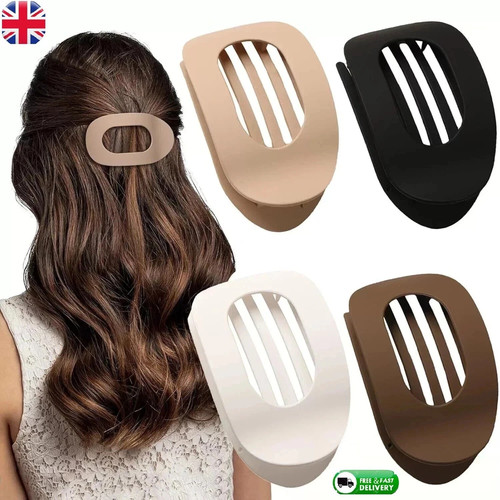4pcs flat hair - hair, thick