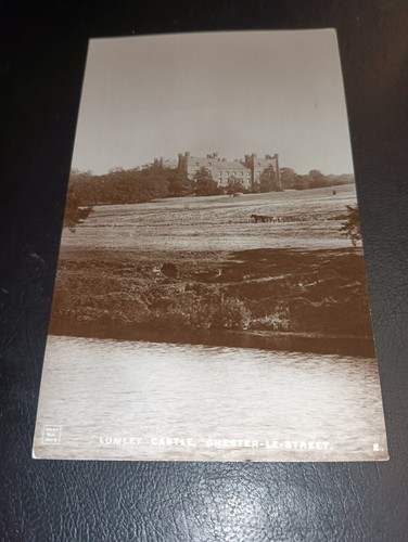 Lumley castle from - lumley, river