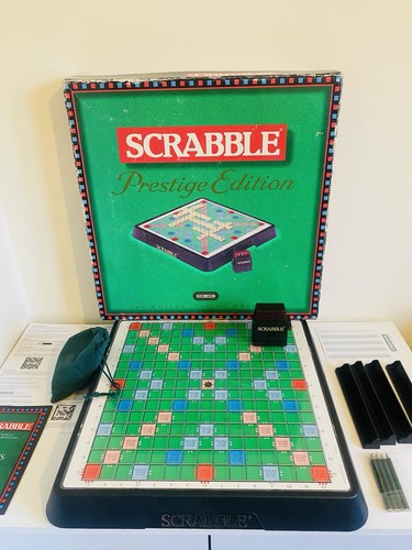 Scrabble prestige edition - scrabble,