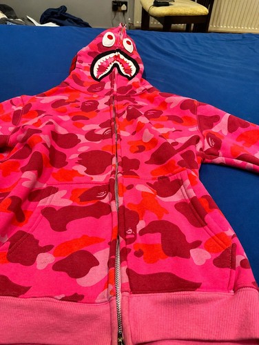 Bathing ape men pink - men's, pink/red