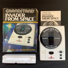 Vintage Grandstand Invader from Space Electronic Game 1980 WORKING BOXED