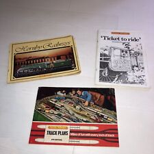 HORNBY RAILWAYS OO SCALE CATALOGUE 1981 TICKET TO RIDE Track Plans & Catalogue