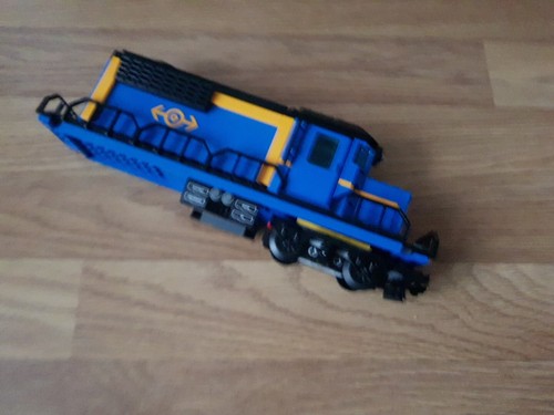 Lego powered locomotive front - lego,