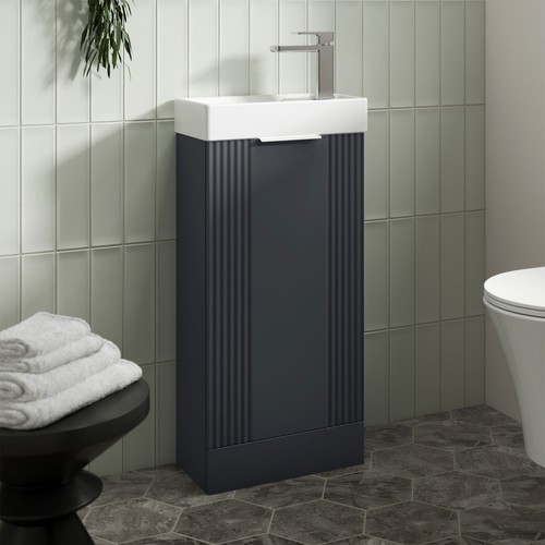 Nuie bathroom anthracite floor - bathroom,