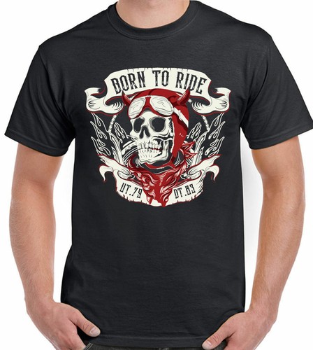 Biker shirt motorbike - t-shirt,