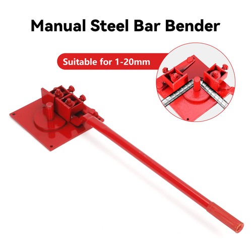Manual steel bar bender rebar - bar,