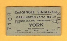 British Railways Ticket ~