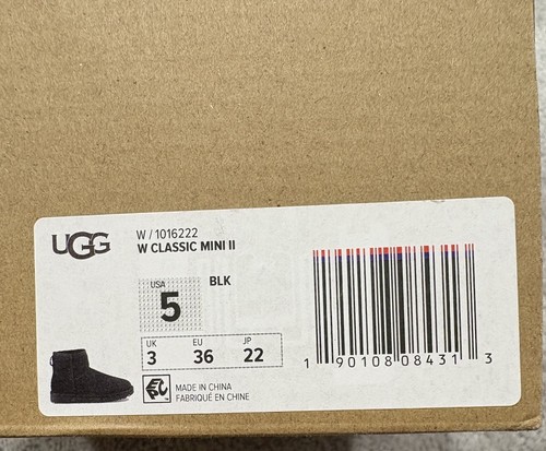 Ugg classic mini black - classic, ii