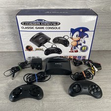 Sega Genesis Mega Drive Console with 81 Games and 2 Controllers - T&W