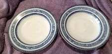 2x Early 20th Century Keeling & Co Burslem Losol Ware 'Ormonde' Soup Plates