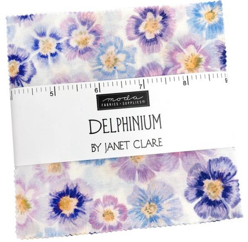 Moda delphinium charm pack - moda,