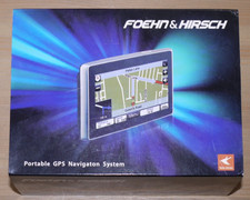 Foehn & Hirsch Portable GPS Navigation System / Sat Nav with 4.3 inch screen