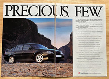 Vintage 1991 Vauxhall Lotus Carlton Automotive Original Advert Advertising