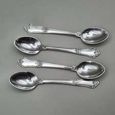 Set of 4 Danish Solid Silver