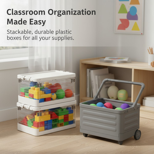 Plastic storage box - plastic,