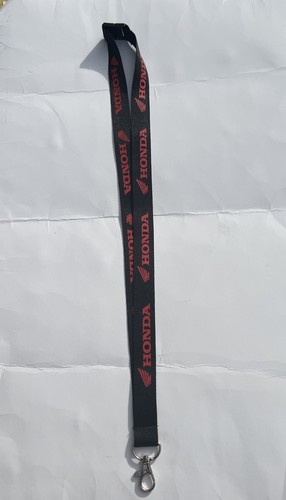 Honda black lanyard genuine - black,