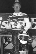 Chris Carr victory lane after