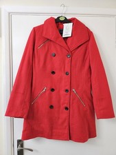 Ladies Double Breasted XS Red