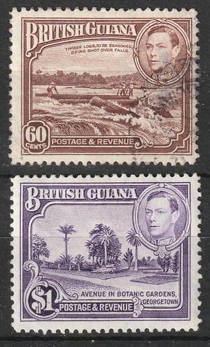 British guiana 1938 - guiana, 60c