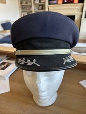 NAVY BLUE AIRLINE PILOT HAT