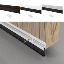 100cm door aluminium brush - 100cm,
