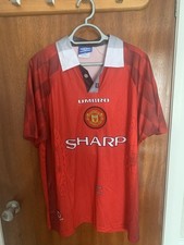 1996/97 Man Utd PL winning shirt (Beckham 10)
