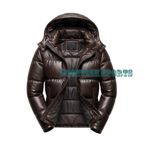 Men handmade brown real - handmade,