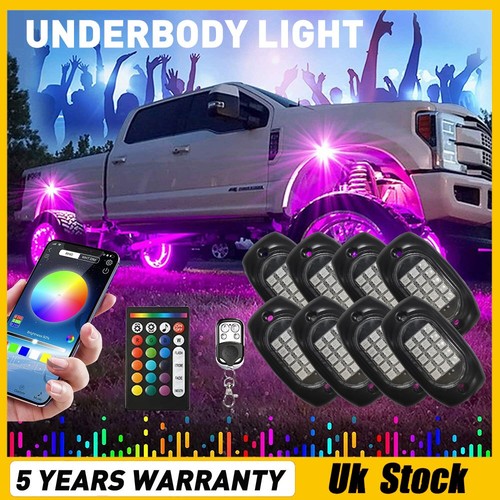 Pods rgb led under - 8, rock