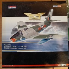 CANADAIR SABRE (F86) - CORGI AVIATION ARCHIVE AA35813 - RAF GERMANY 1954 - 1:72
