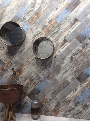 Reclaimed rustic blue - rustic,