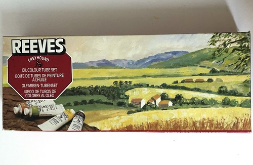 Vintage reeves greyhound oil - vintage,