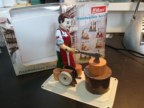 Wilesco wood cutter boxed - wood, m94