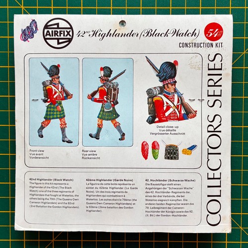 Airfix 54mm british 42nd - airfix,