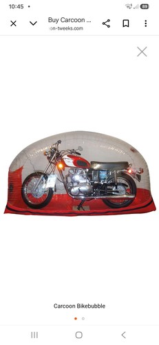 Carcoon indoor bike - indoor, bubble