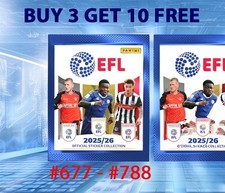 PANINI EFL 2025/26 STICKER
