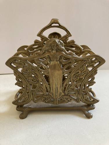 Vintage brass art - art, nouveau