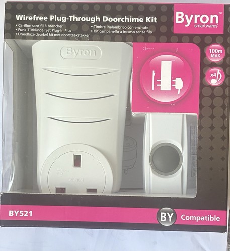 Byron wireless doorbell set - byron,