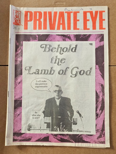 Private eye magazine vintage - eye,